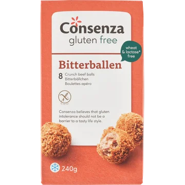 Consenza Gluten Free Bitterballen 8 x 30 g