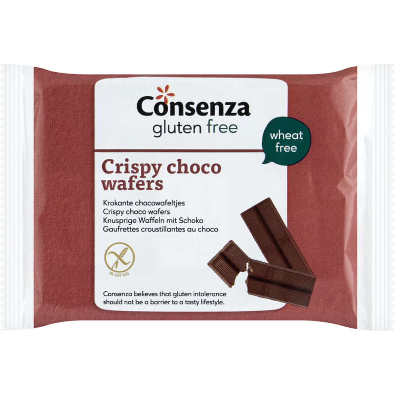 Consenza Crispy wafels glutenvrij