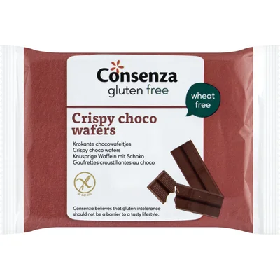 Consenza Crispy wafels glutenvrij
