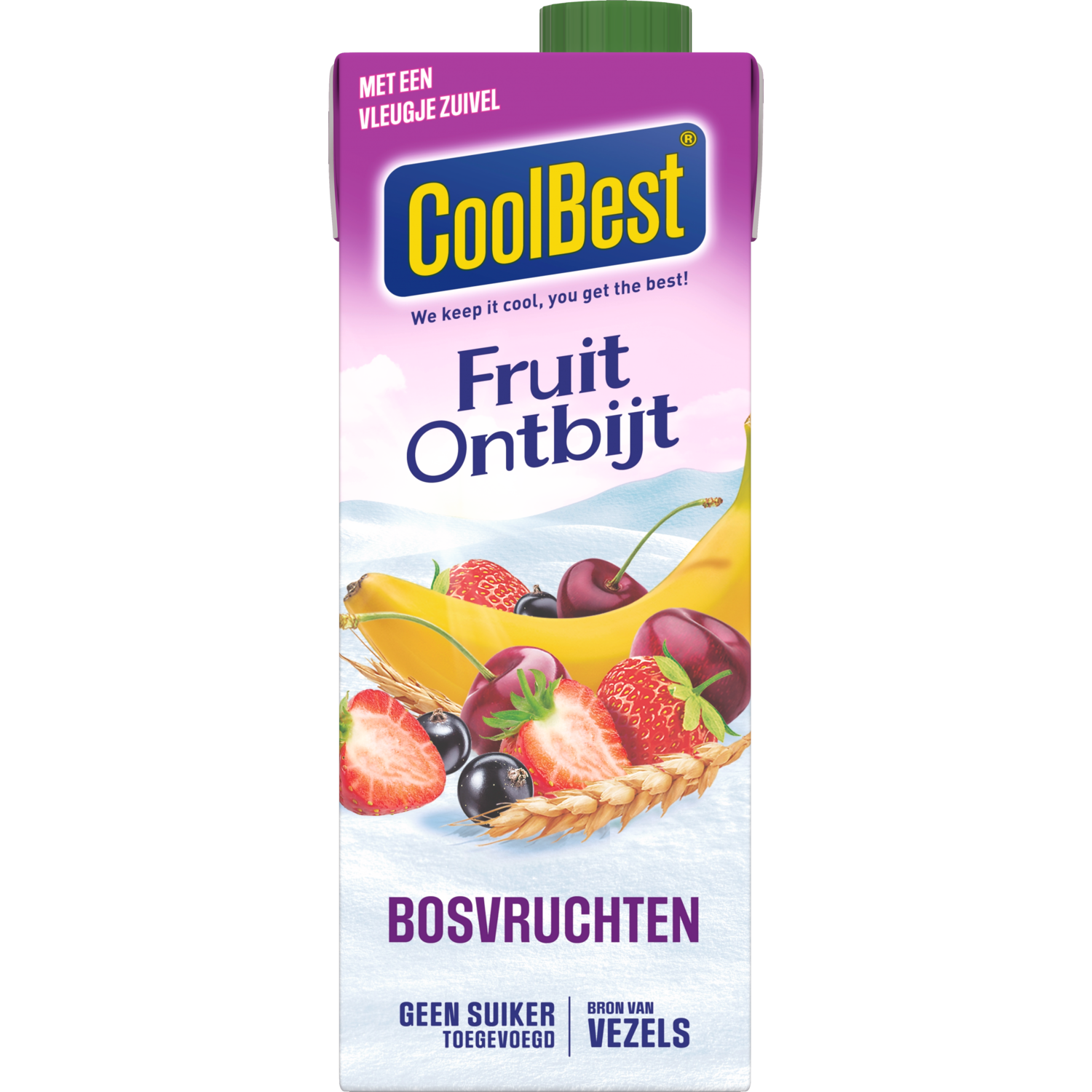 Coolbest Fruitontbijt bosvruchten Pak 750 ml
