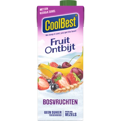 Coolbest Fruitontbijt bosvruchten Pak 750 ml