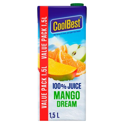 Coolbest Juice mango dream VDV Pak 1500 ml