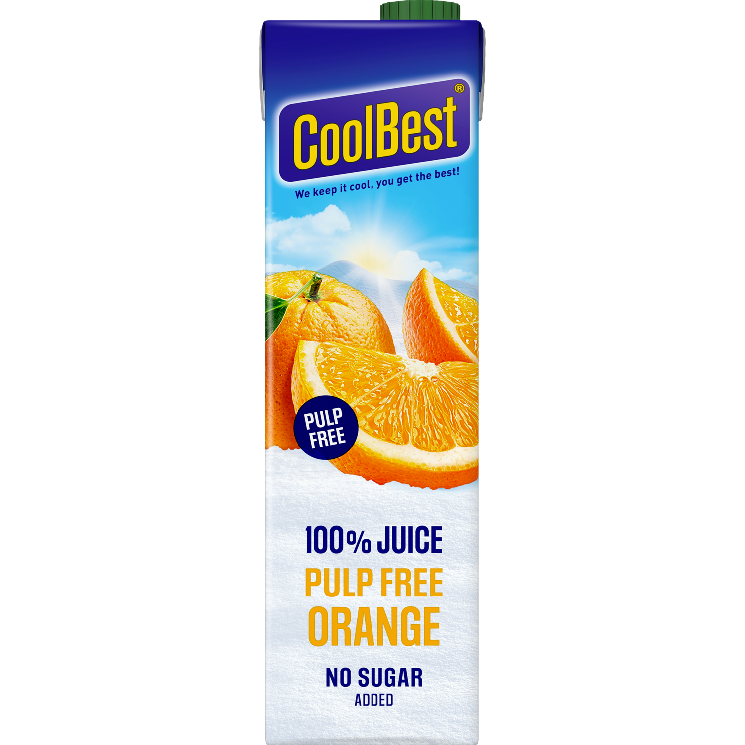 CoolBest Pulp Free Orange 1 L