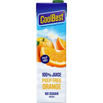 CoolBest Pulp Free Orange 1 L