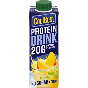 CoolBest Protein Drink Mango 330ml