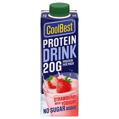 Coolbest Proteindrink Strawberry