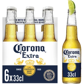 Corona - Extra - Fles - 6 x 330ML