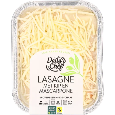 Daily Chef Lasagne kip marscarpone