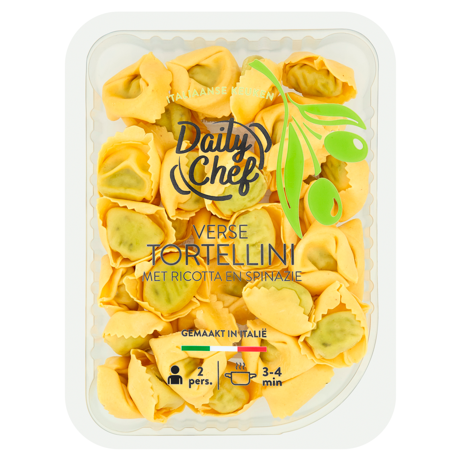 Daily Chef Tortellini ricotta-spinazie