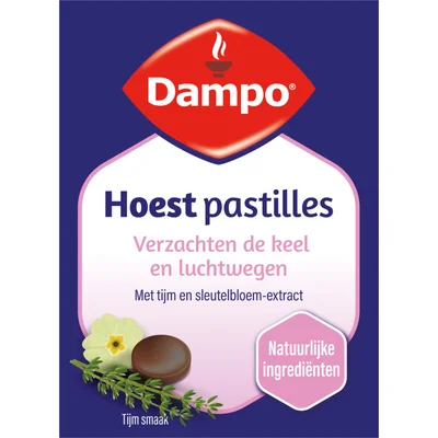 Dampo Hoest pastilles tijm smaak
