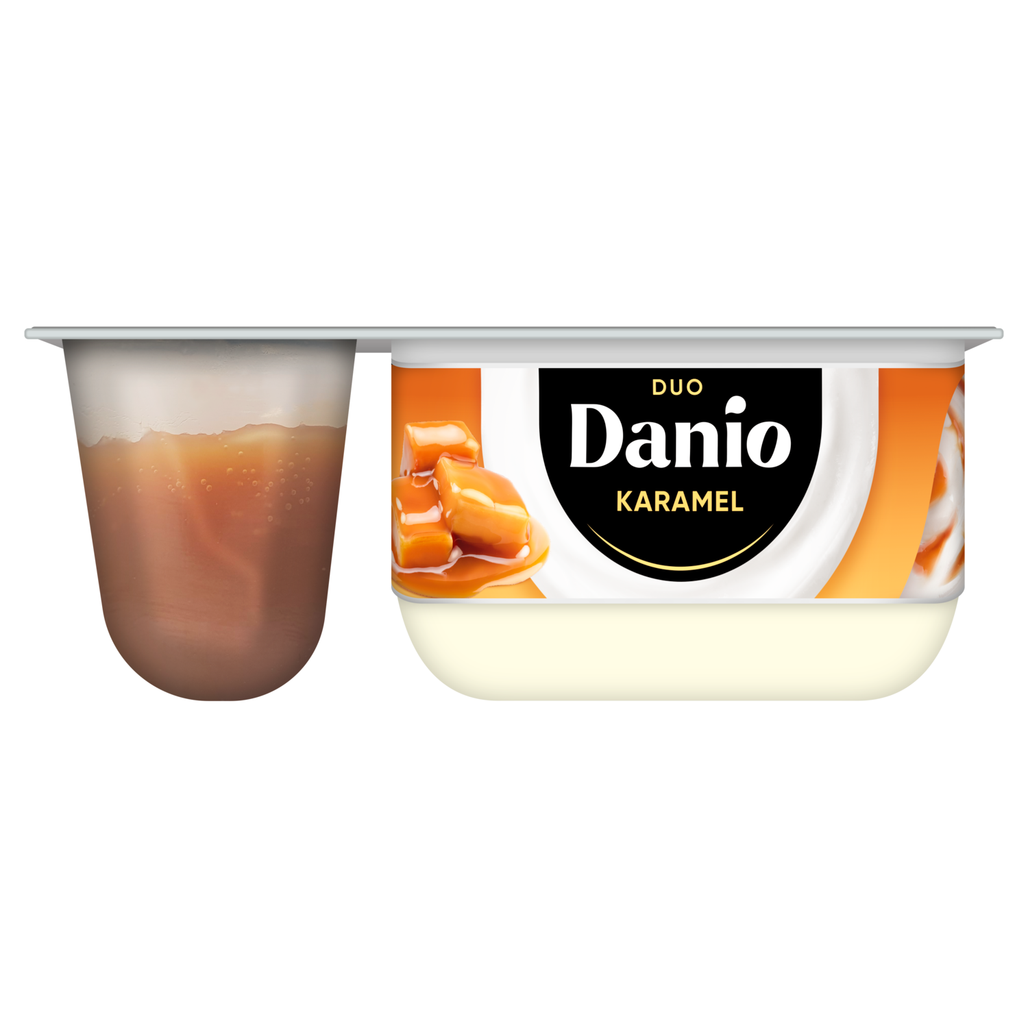Danio Yoghurt duo met karamelsaus