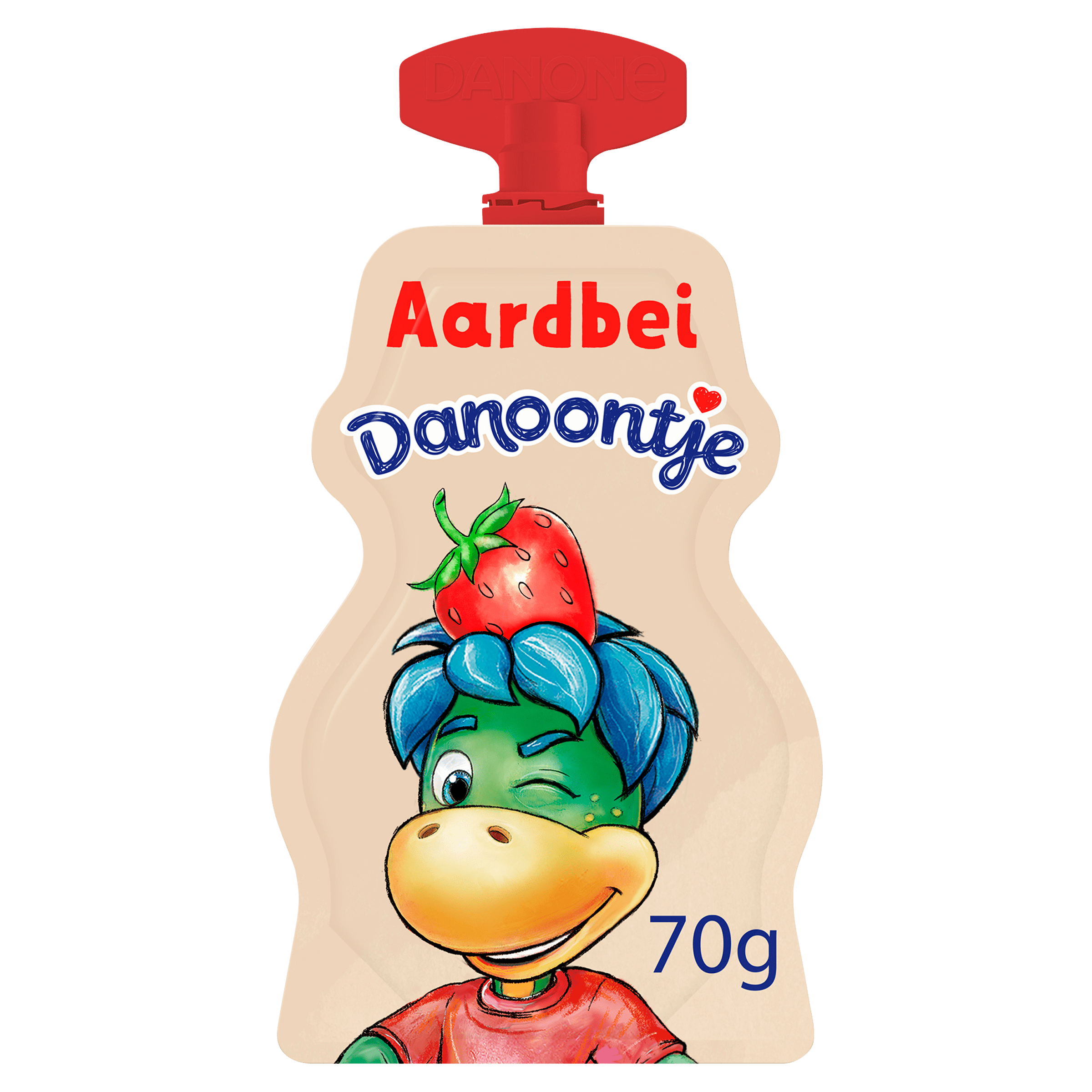 Danoontje Yoghurt Tussendoortje Aardbei Stazak 70 g
