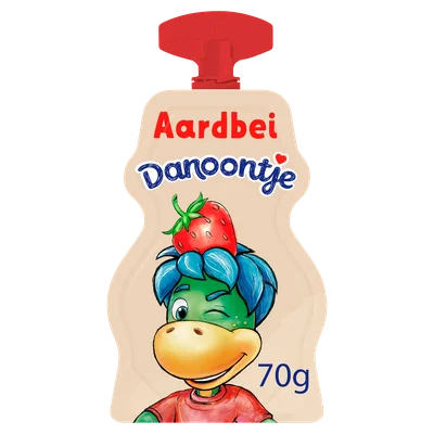 Danoontje Yoghurt Tussendoortje Aardbei Stazak 70 g
