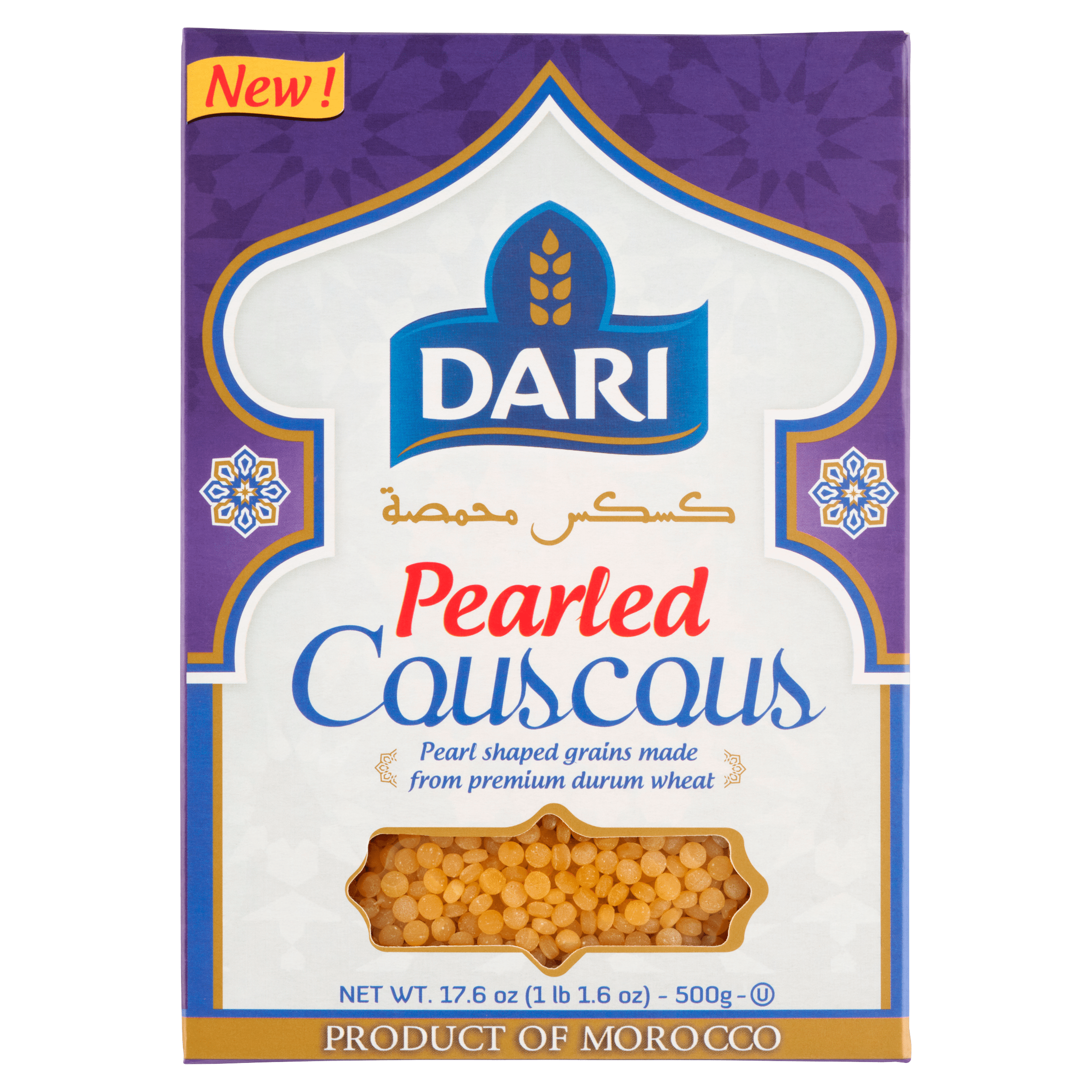 Dari Pearled couscous Doos 500 g