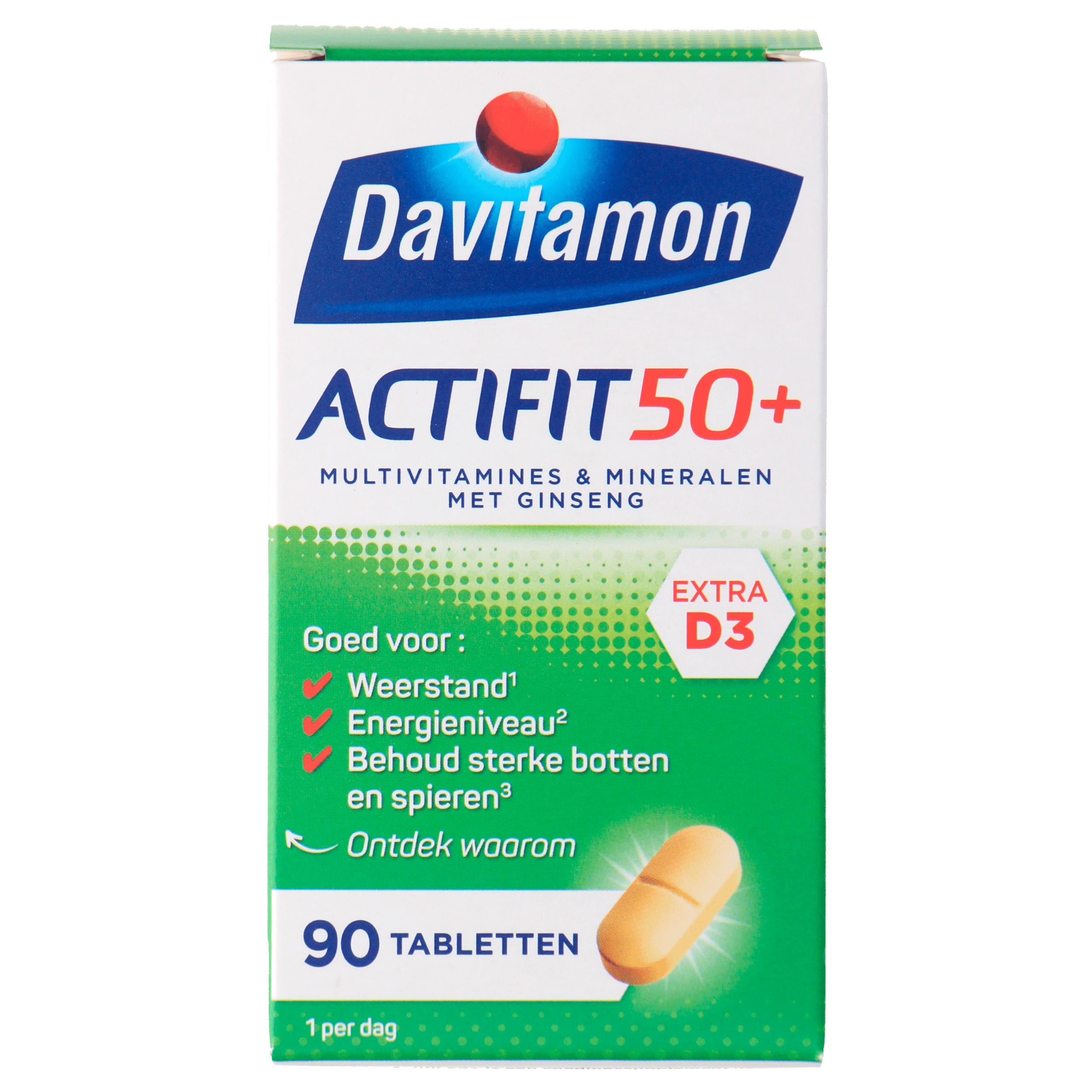 Davitamon Vitamine Actifit 50+ Doos 90 st