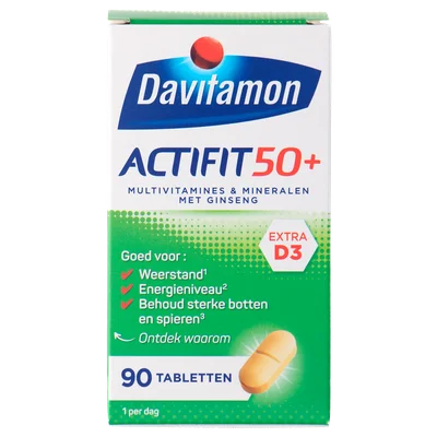 Davitamon Vitamine Actifit 50+ Doos 90 st
