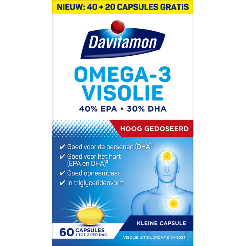 Davitamon Omega 3 visolie capsules