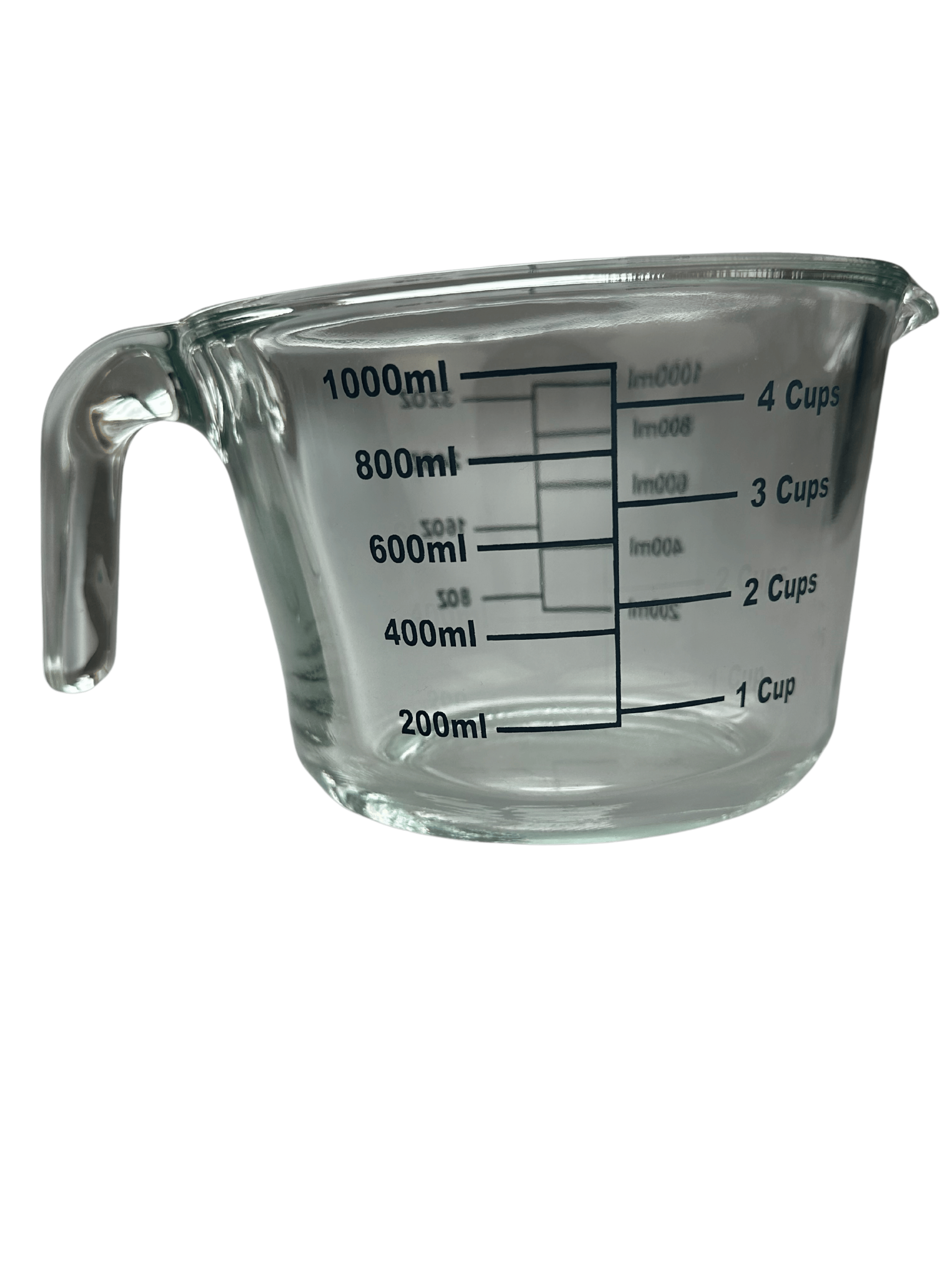De keukenhulpjes Maatbeker glas Stuk 1 st