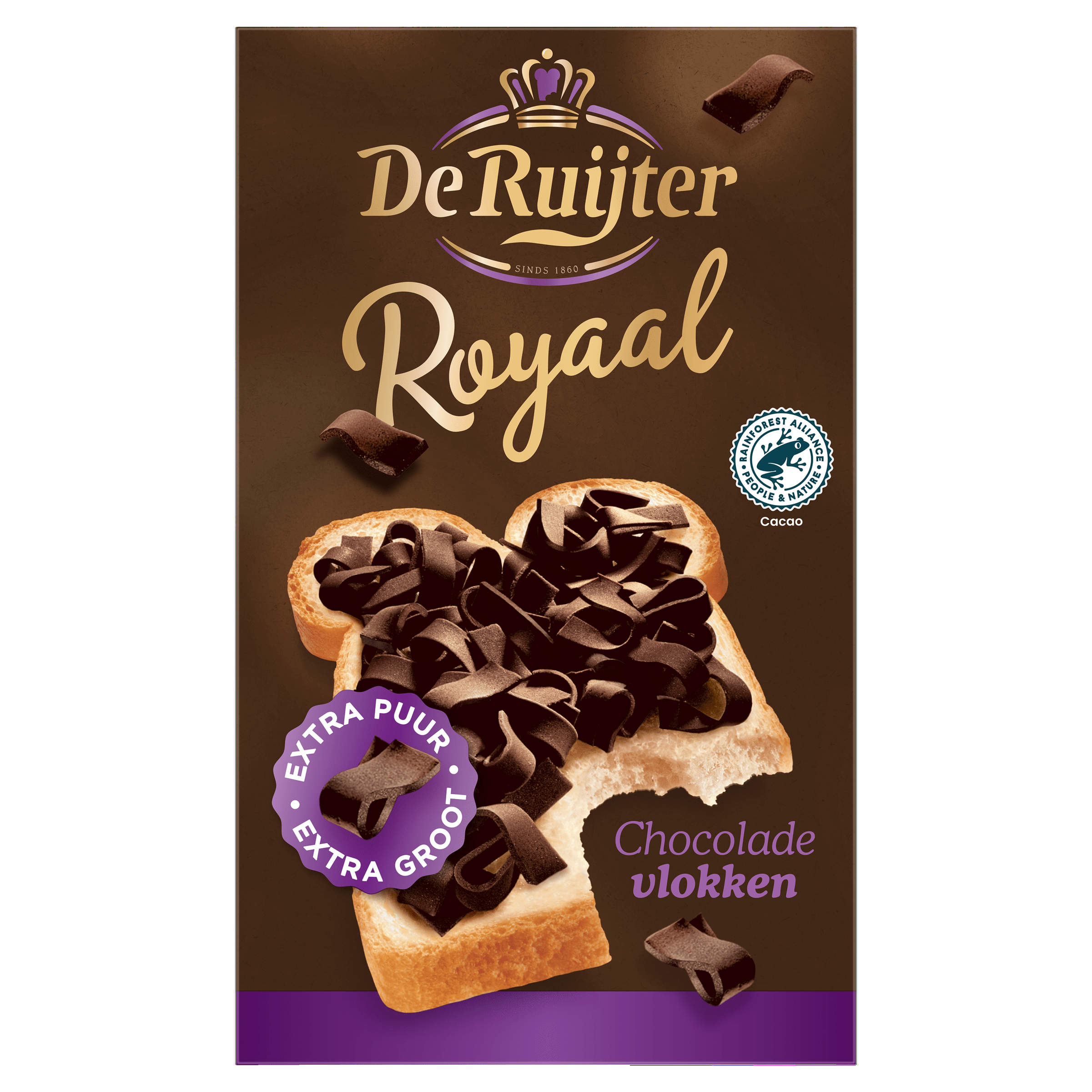 De Ruijter Royaal Chocoladevlokken 240g
