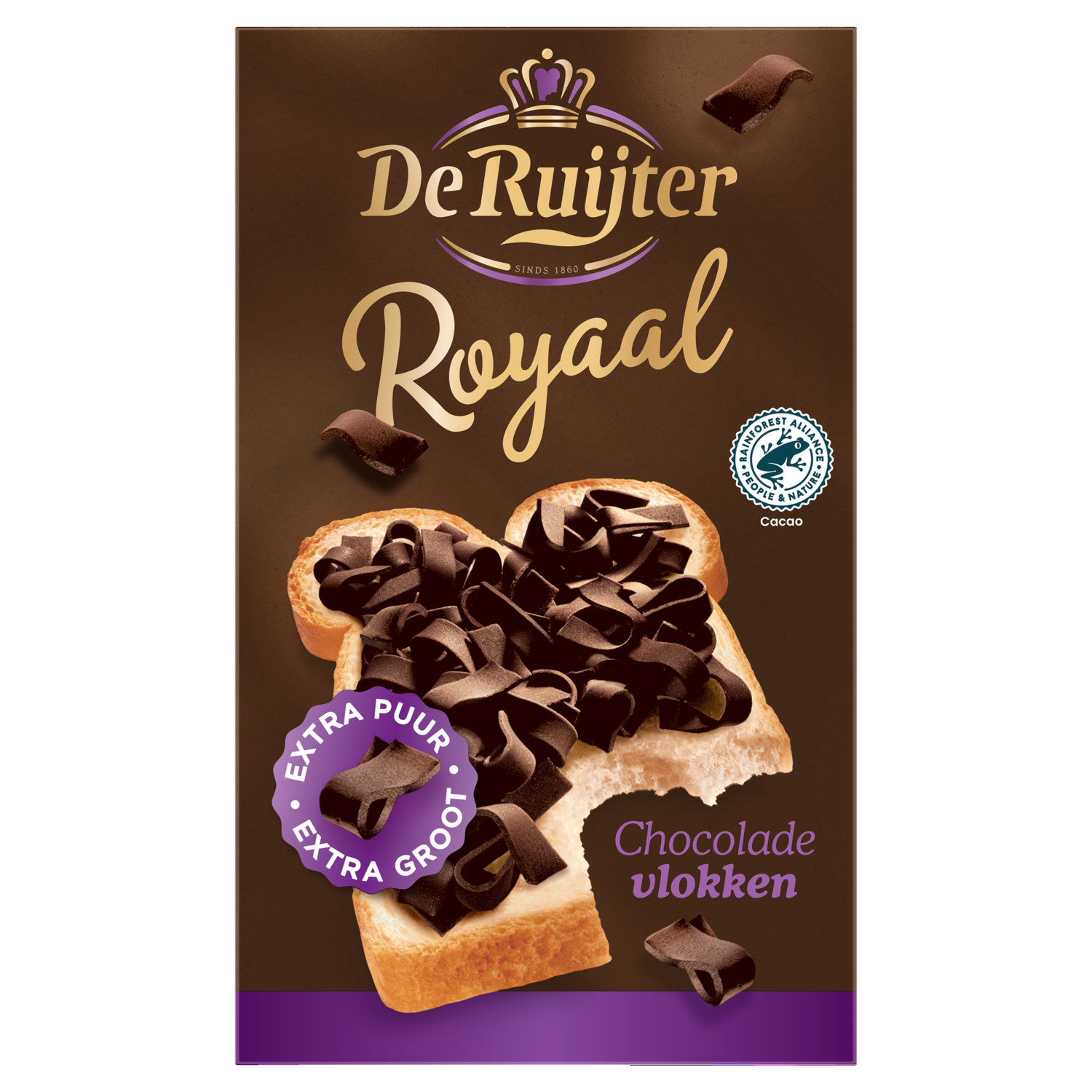 De Ruijter Chocolade vlokken royaal