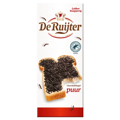 De Ruijter Chocoladehagelslag puur Doos 200 g