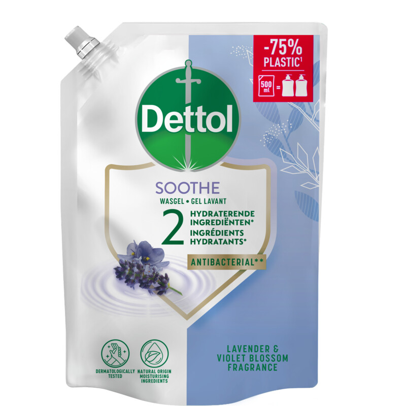 Dettol Handzeep lavandel vioolbloesem navulling