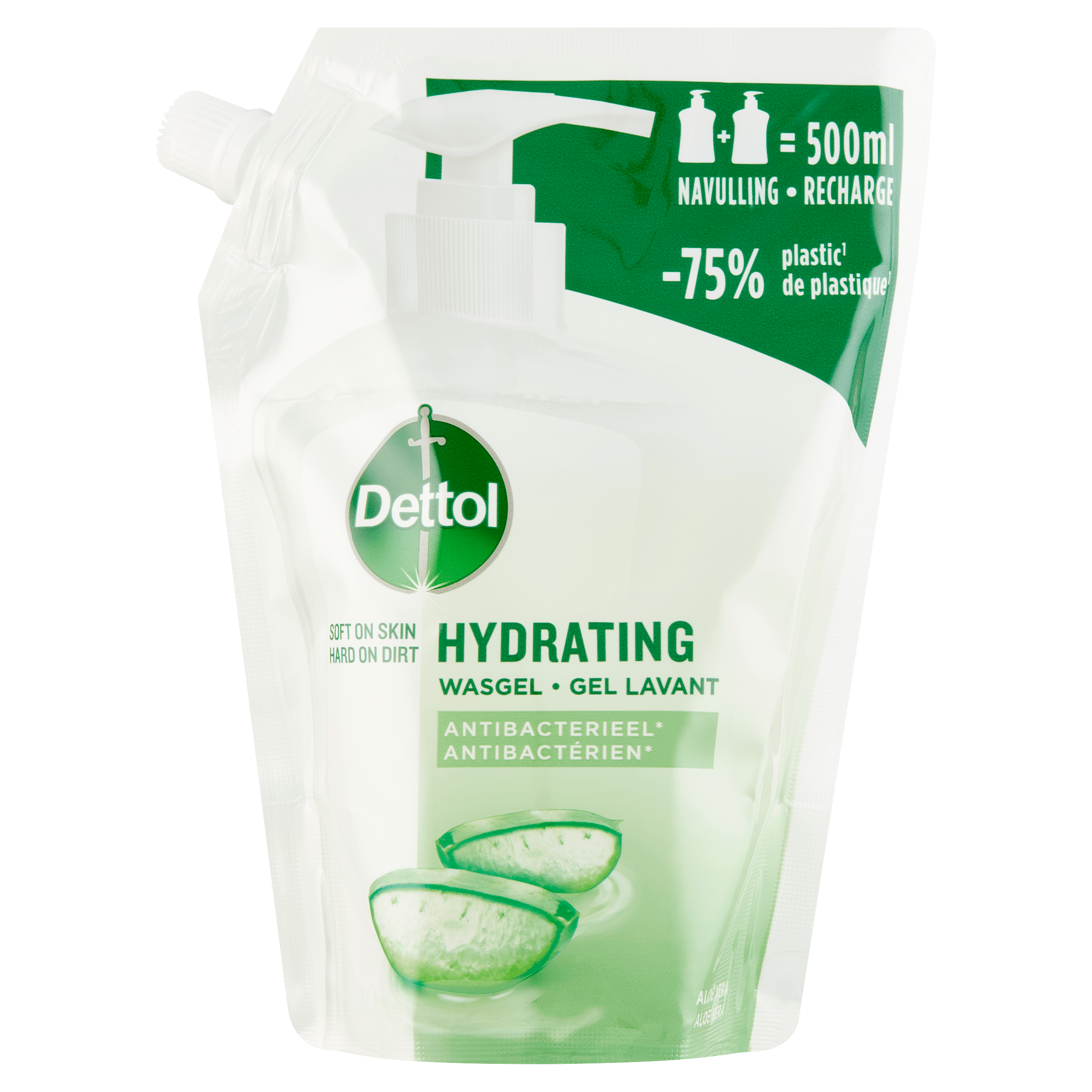 Dettol Navulverpakking handzeep aloe vera Stazak 500 ml
