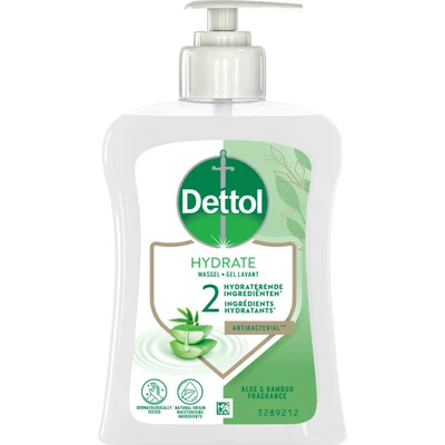 Dettol Handzeep aloë vera & bamboe hydrate