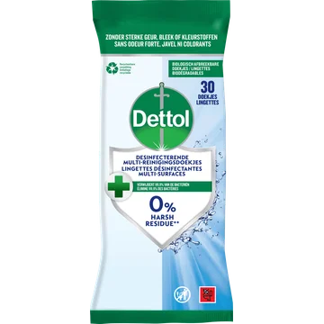 Dettol Hygienische Doekjes  30 Stuks