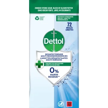Dettol Hygiënische Doekjes Maxi Hygiene Pack 72 Stuks