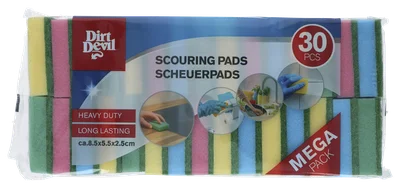 Dirt Devil Schuursponsen Set 30 st
