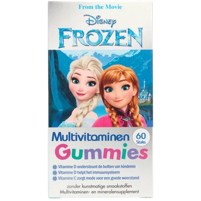 Disney Frozen kinder multivitaminen Doos 60 st