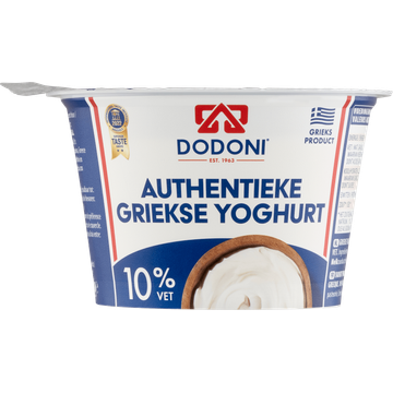 Dodoni Griekse yoghurt 10% Kuipje 170 g