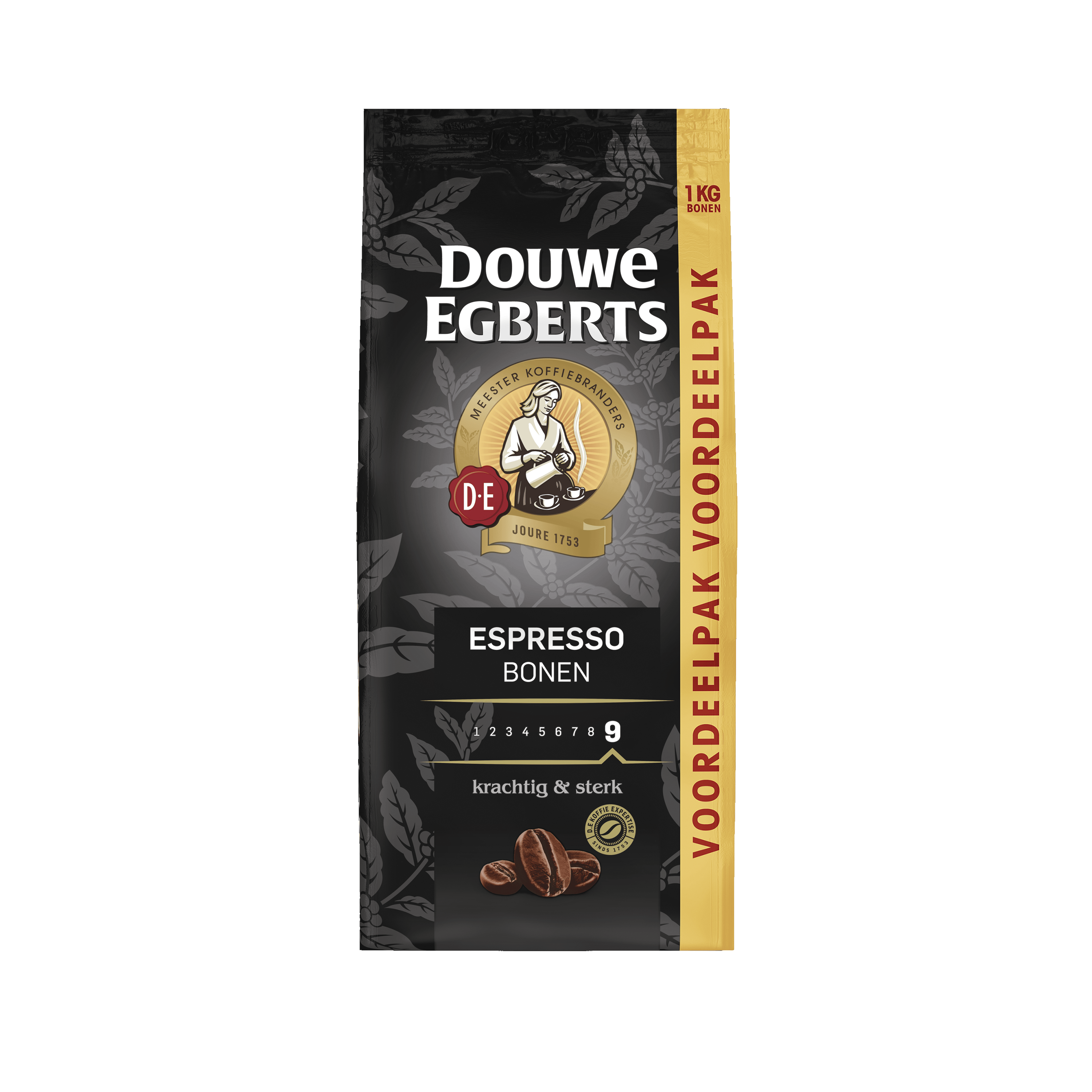 Douwe Egberts Aroma rood espresso koffiebone Zak 1000 g