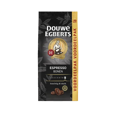 Douwe Egberts Aroma rood espresso koffiebone Zak 1000 g