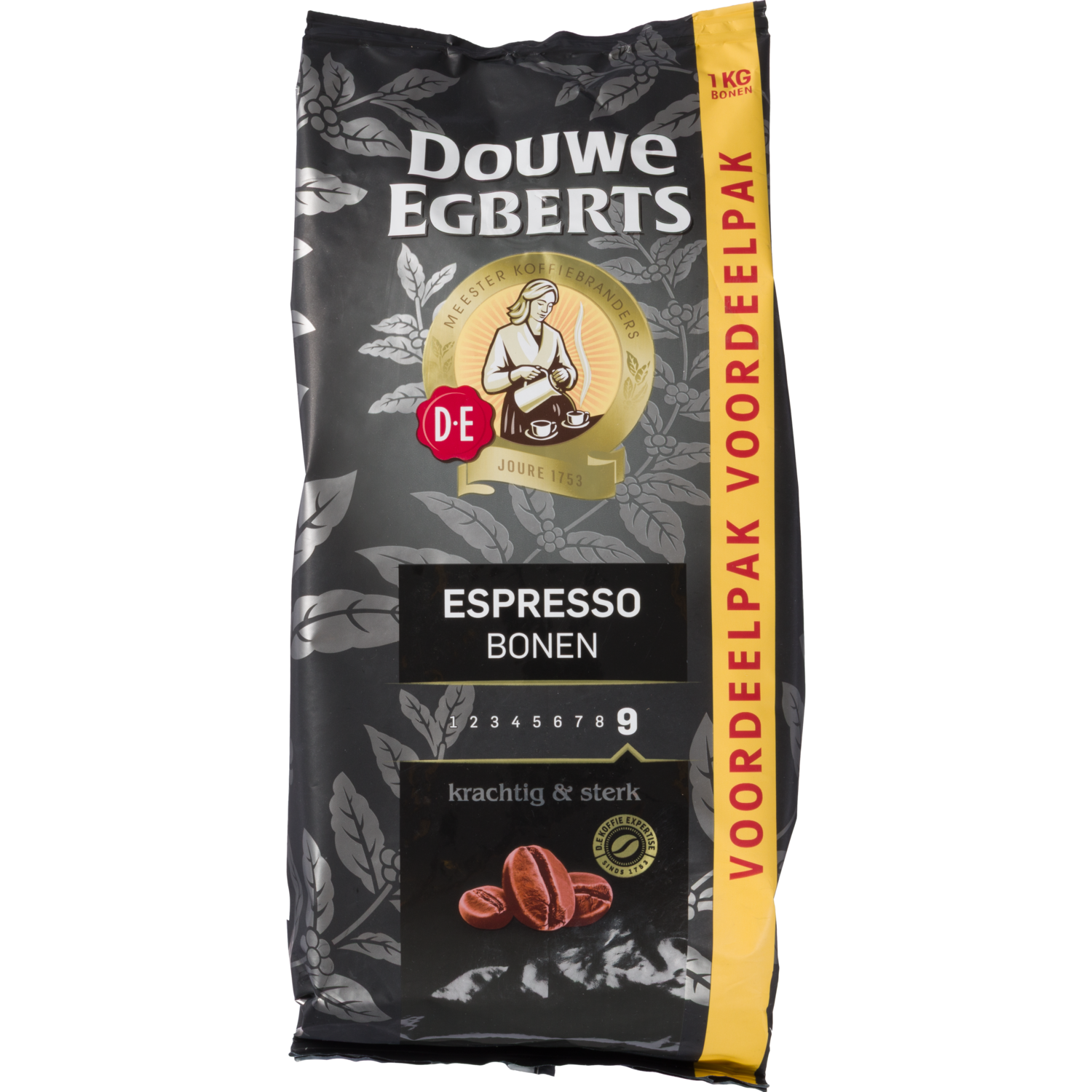 Douwe Egberts Koffiebonen espresso sterkte 9