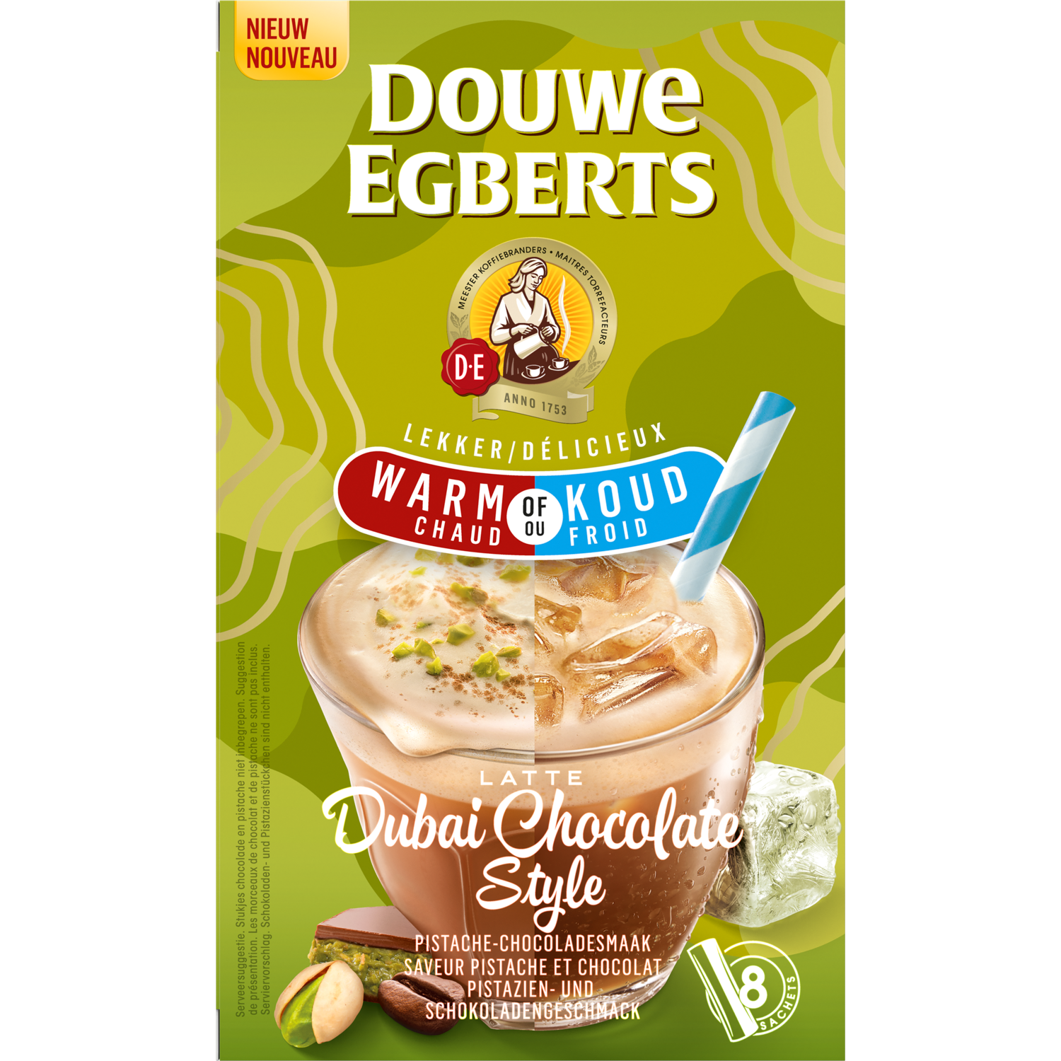 Douwe Egberts Dubai style warm koud 8 st.