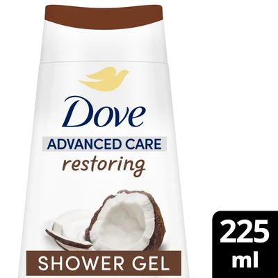 Dove Care by Nature douchegel restoring Fles 225 ml