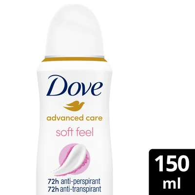 Dove Anti-transpirant Spray Soft Feel Spuitbus 150 ml