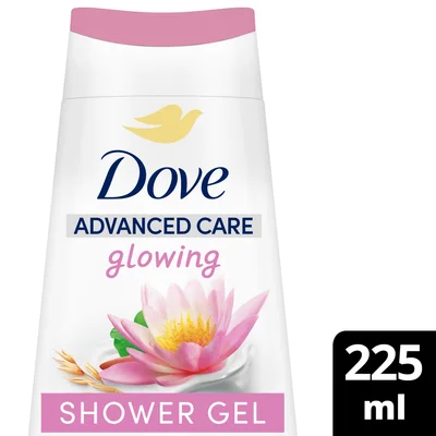 Dove Care by Nature douchegel glowing Fles 225 ml