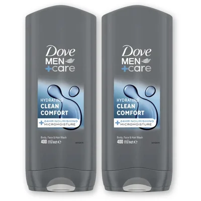 Dove Men+care clean comfort 400ML 6-pack