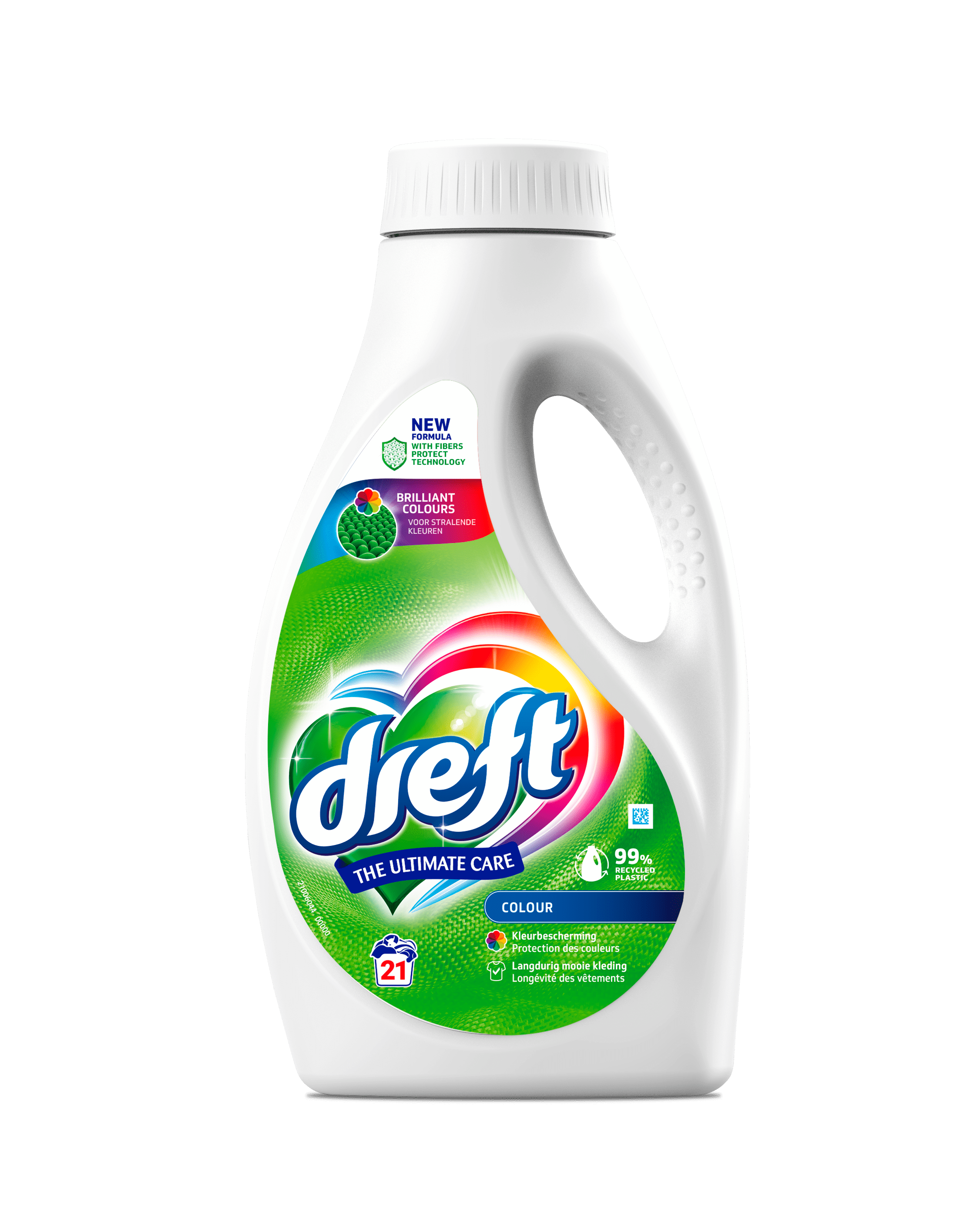 Dreft Vloeibaar wasmiddel care colour 21 wasbeurten