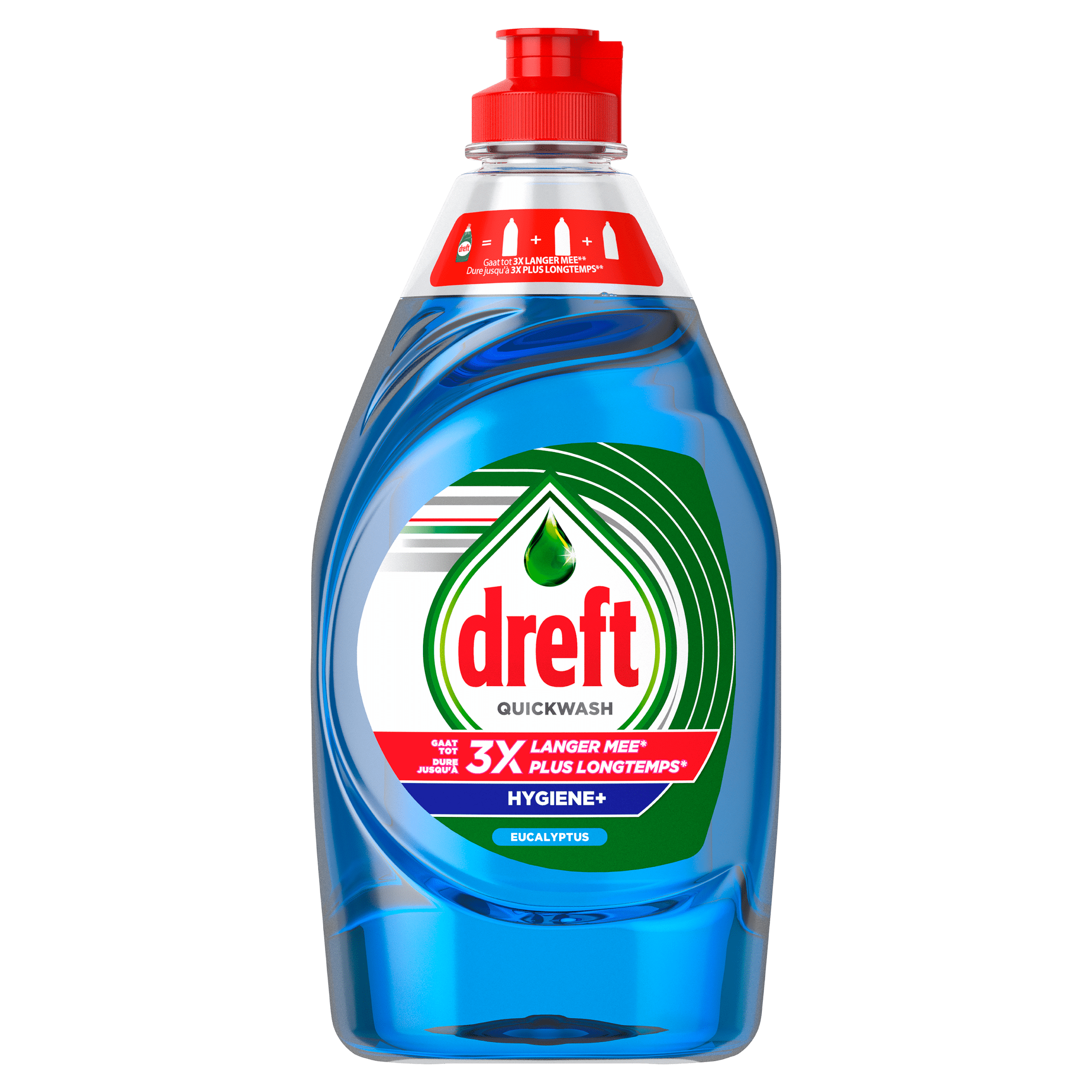 Dreft Handafwas quickwash EH Eucalyptus Fles 450 ml