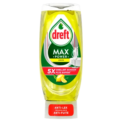 Dreft handafwas max power lemon Fles 450 ml