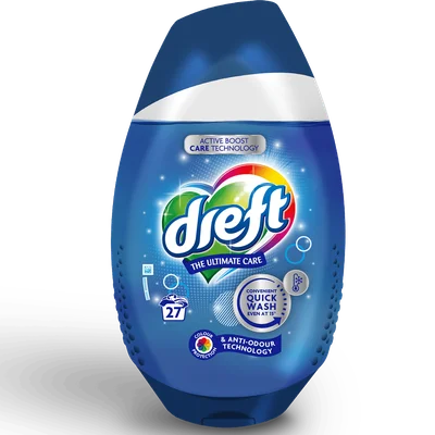 Dreft Quickwash Anti-odor 27sc Fles 972 ml
