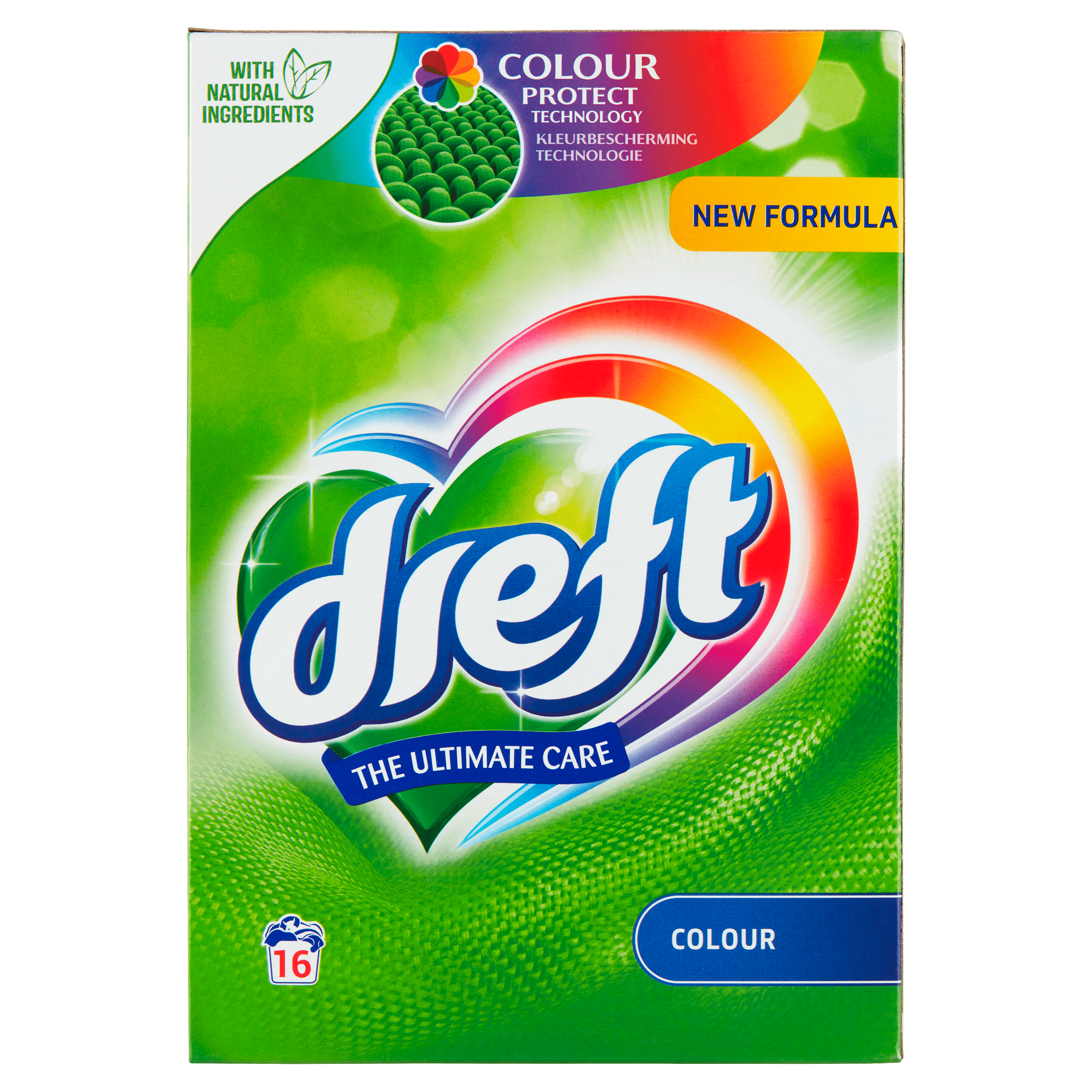 Dreft Waspoeder normaal 16sc Doos 1040 g