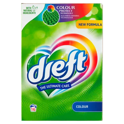 Dreft Waspoeder normaal 16sc Doos 1040 g