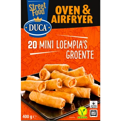 Duca Oven mini Loempia's 20ST Doos 400 g