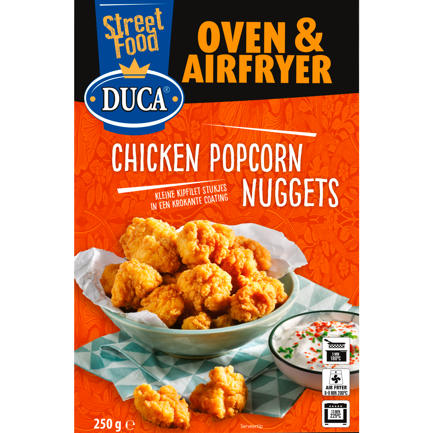 Duca Kipnuggets popkorn