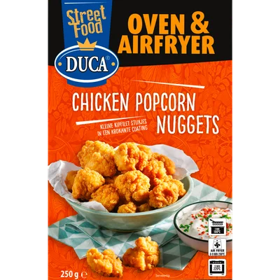 Duca Kipnuggets popkorn
